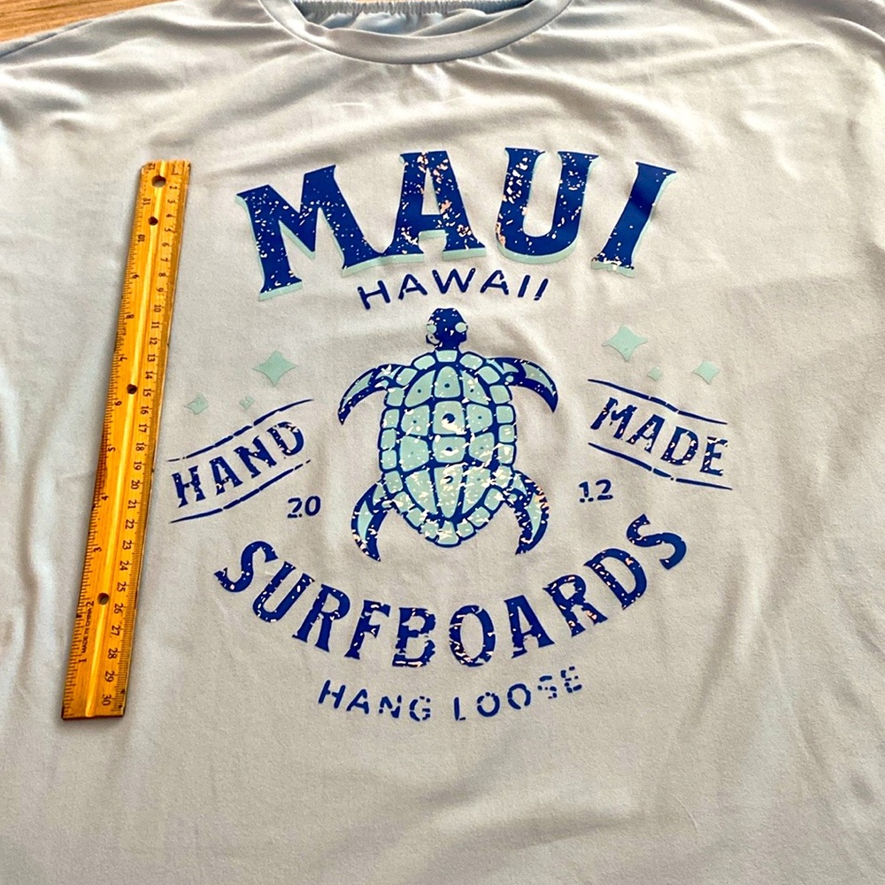 (2x) SHEIN Maui Hawaii T-shirts| (SIZE M)| (2 PACK)Oversized|Beachy|Trendy|cute